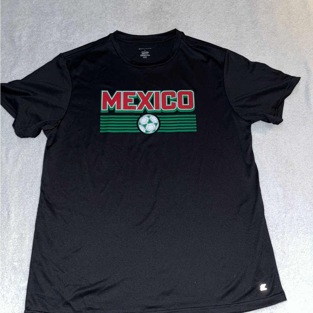 Team Mexico Team, Argentina, soccer T-shirts both Large